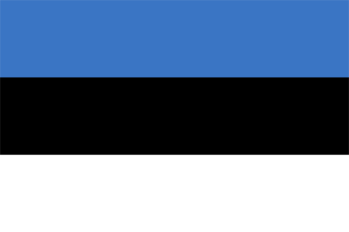 Estonya'nın ulusal bayrağı