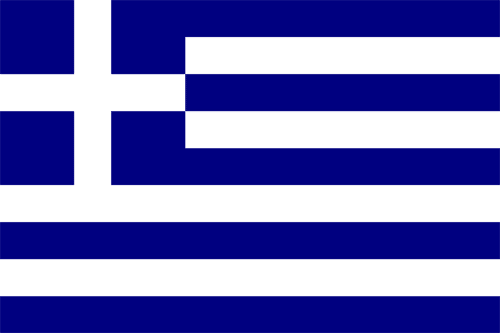 Grækenlands nationale flag