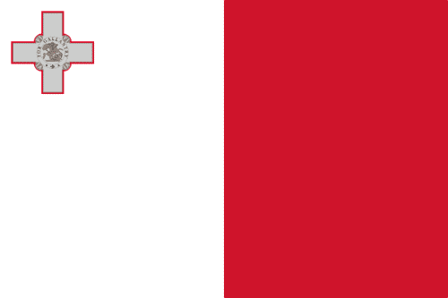 Malta ulusal bayrağı