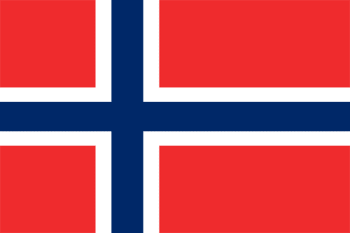 Drapeau national de la Norvège