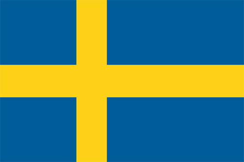 Bandiera nazionale della Svezia