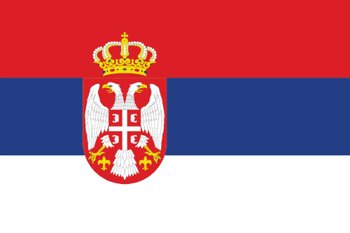 bandera nacional serbia