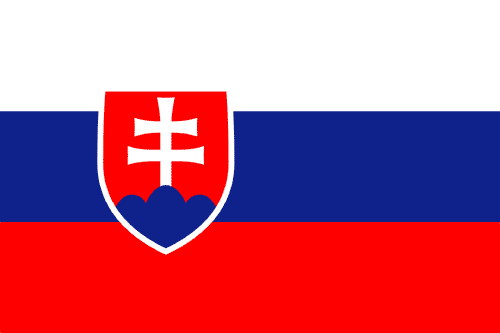 Slovakian kansallinen lippu