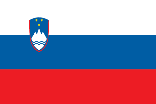 Slovenian kansallinen lippu